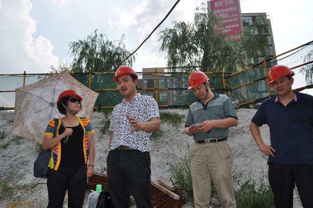 中國建筑防水協會浙江分會領導蒞臨我司項目防水指導工作